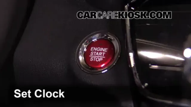 2016 Honda HR-V EX 1.8L 4 Cyl. Horloge Régler l'horloge